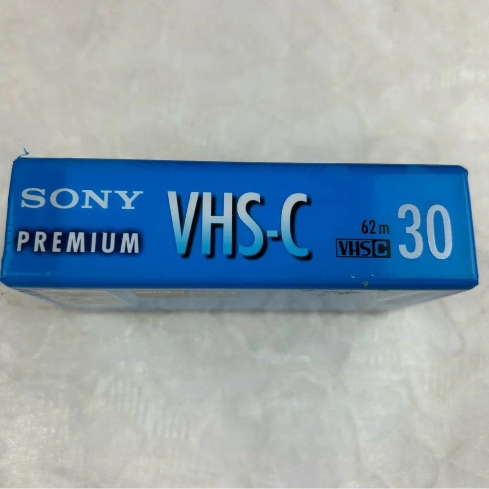 NEW - Sony VHS-C Tape Premium 30min SP 90 min EP